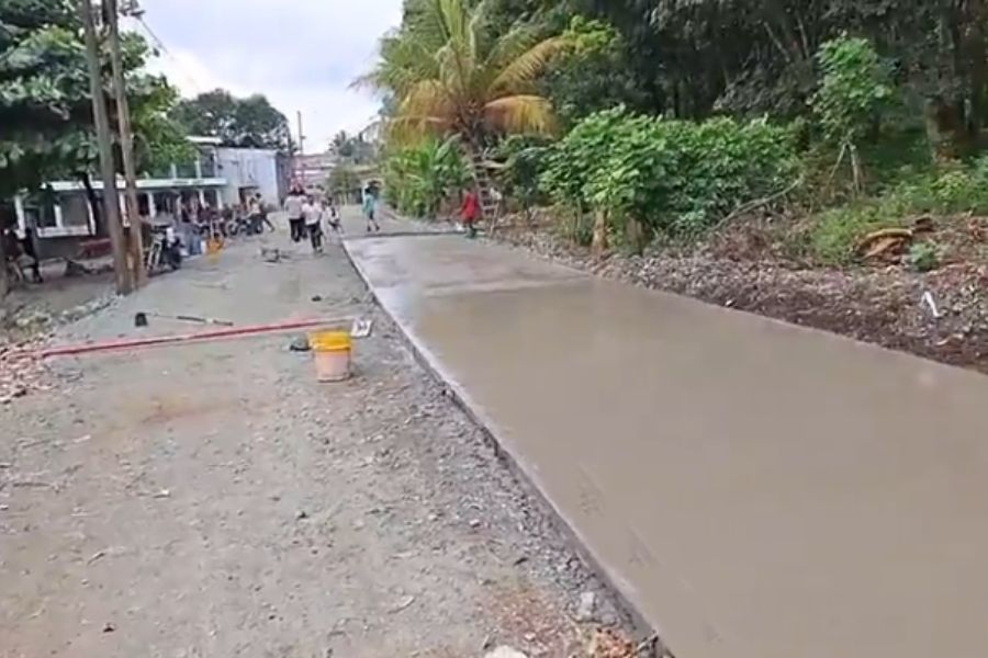 Continuan los trabajos de construcción de la Carretera de San Marcos ...